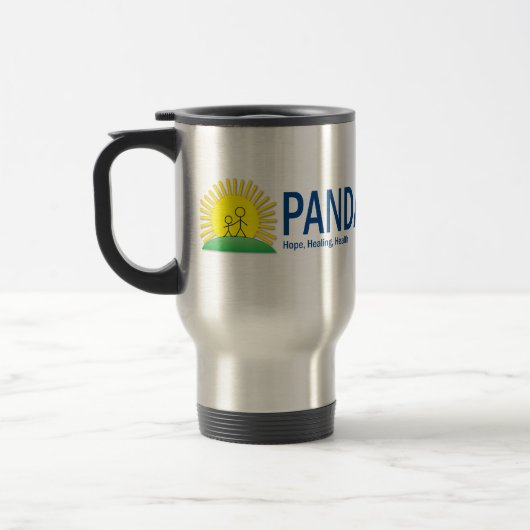 PANDAS Network .org Travel Mug - Basic Reisbeker (Links)
