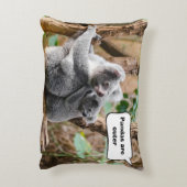 Pandas of Koalas - Welke zijn knuffels? Accent Kussen (Achterkant (Verticaal))