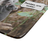 Pandas of Koalas - Welke zijn knuffels? Snijplank (Hoek)