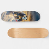 Panda's op snowboards ontwerp van Rich AMeN Gill Persoonlijk Skateboard (Horizontaal)