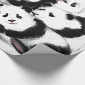 Pandas-opbergpapier — Cadeaus Cadeaupapier (Hoek)