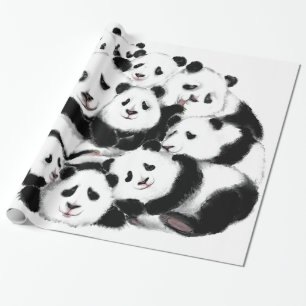 Pandas-opbergpapier — Cadeaus Cadeaupapier