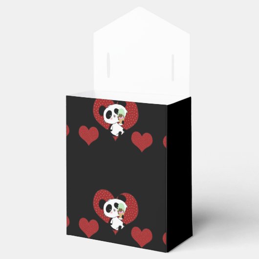 pandas " panda beren " - panda - beer baby " - kaw bedankdoosjes (Geopend)