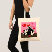pandas " panda beren " - panda - beer baby " - kaw tote bag (Voorkant (product))