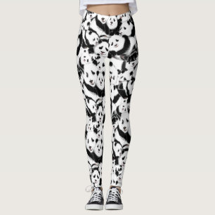 Pandas - Pandemisch - Big Hugs - Tekenend Collecti Leggings