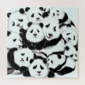 Pandas - Pandemisch - Big Hugs - Tekenend Collecti Legpuzzel (Verticaal)
