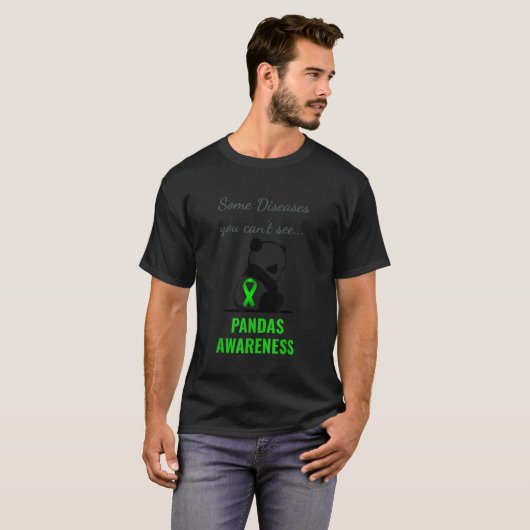 PANDAS PANS Awareness t shirt (Voorkant volledig)