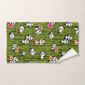 Panda's Patroon 2 Bad Handdoek (Handdoek)
