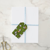 Panda's Patroon 2 Cadeaulabel (Met Touw)