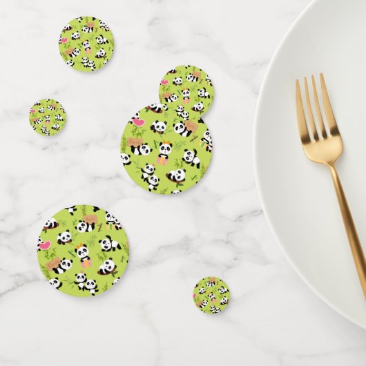 Panda's Patroon 3 Confetti (Groep)