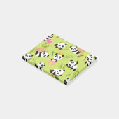 Panda's Patroon 3 Post-it® Notes (Schuin)