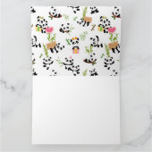 Panda's Patroon Kaart (Binnen)