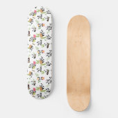 Panda's patroon persoonlijk skateboard (Voorkant)