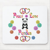 PANDAS PEACE LOVE MUISMAT (Voorkant)