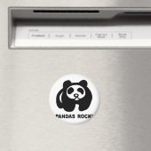 Pandas Rock Magneet (Insitu (Vaatwasser))