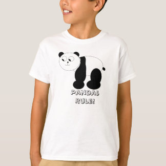 "Pandas Rule!" Kind T-Shirt
