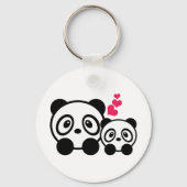 Pandas Sleutelhanger (Voorkant)