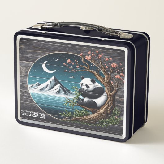 Panda's Treetop Sanctuary: Bamboo Serenity (Achterkant)