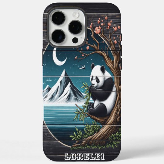 Panda's Treetop Sanctuary: Bamboo Serenity Case-Mate iPhone Case (Achterkant)