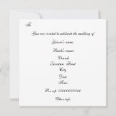 Panda's trouwbril op uitnodiging (Achterkant)