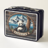 Panda's verborgen heiligdom: bamboe tevredenheid (Achterkant)