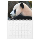 Pandas Wall Agenda Kalender (Feb 2027)