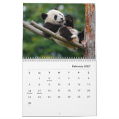 Pandas Wall Agenda Kalender (Feb 2027)