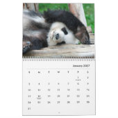 Pandas Wall Agenda Kalender (Jan 2027)