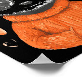 Pandas With Hearts Love Valentine's Day Women Hear Poster (Hoek)