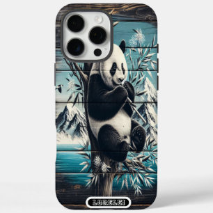 Panda's Wooded Haven: Bamboe Traktatie iPhone 16 Pro Max Hoesje