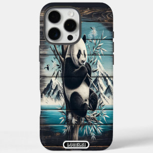 Panda's Wooded Haven: Bamboe Traktatie iPhone 16 Pro Max Hoesje