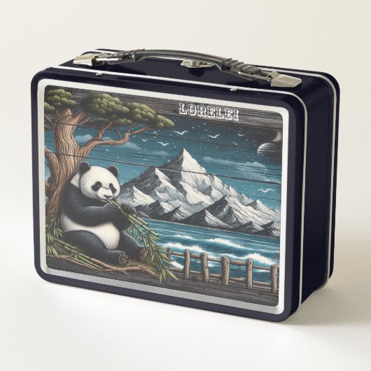 Panda's Wooded Nook: Bamboe Snack (Achterkant)