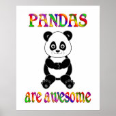 Pandas zijn Geweldige Poster (Voorkant)