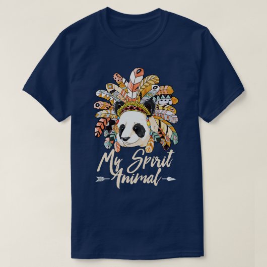 Pandas zijn mijn spionnen dierlijke padvinders uit t-shirt (Design voorkant)