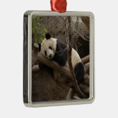 PandaSD003 Metalen Ornament (Rechts)