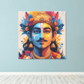 Pandav Leela Canvas Afdruk (Insitu (Houten vloer))