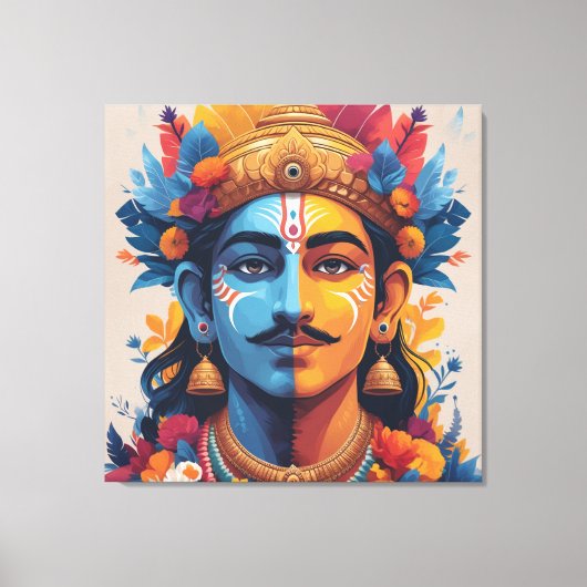 Pandav Leela Canvas Afdruk (Voorkant)