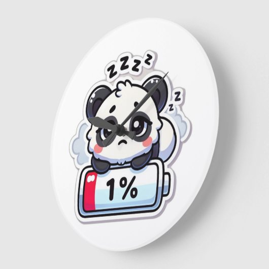 PandaVerse Design Grote Klok (Hoek)