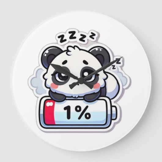 PandaVerse Design Grote Klok (Voorkant)