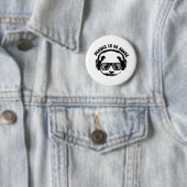 Pandaz in Da House Ronde Button 5,7 Cm (In situ)