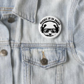 Pandaz in Da House Ronde Button 5,7 Cm (In situ)