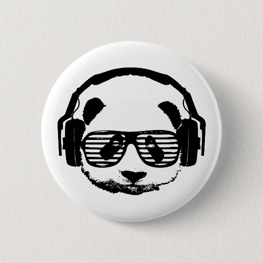 Pandaz in Da House Ronde Button 5,7 Cm (Voorkant)