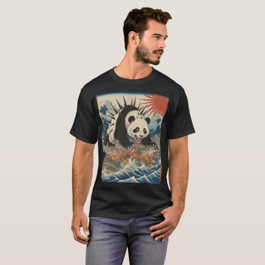Pandazilla T-shirt (Voorkant volledig)
