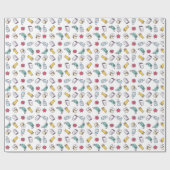 Pandemic Pattern Wrapping Paper Cadeaupapier (Vlak)