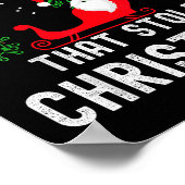 Pandemic That Stole Christmas 2020 Ugly Tacky Xmas Poster (Hoek)