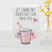 Pandemie Valentijnsdag Liefde Kaart (Gele Bloem)