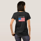 Pandemisch_2020 Black USA T-shirt (Achterkant volledig)