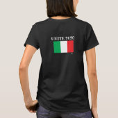 Pandemisch_2020 Italië Zwart T-shirt (Achterkant)