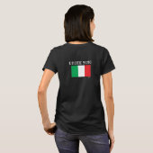 Pandemisch_2020 Italië Zwart T-shirt (Achterkant volledig)
