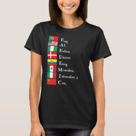 Pandemisch_2020 Italië Zwart T-shirt